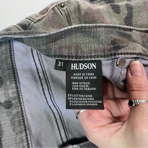 Hudson Barbara jeans in camo - Picture 3 of 5